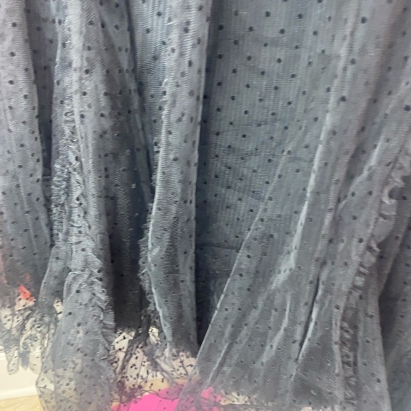 Ungaro Kendall Dotted Mesh Skirt NWT - Picture 5 of 13